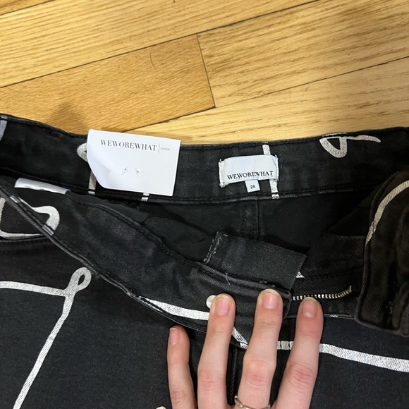 NWT WeWoreWhat Denim Shorts - Picture 3 of 3